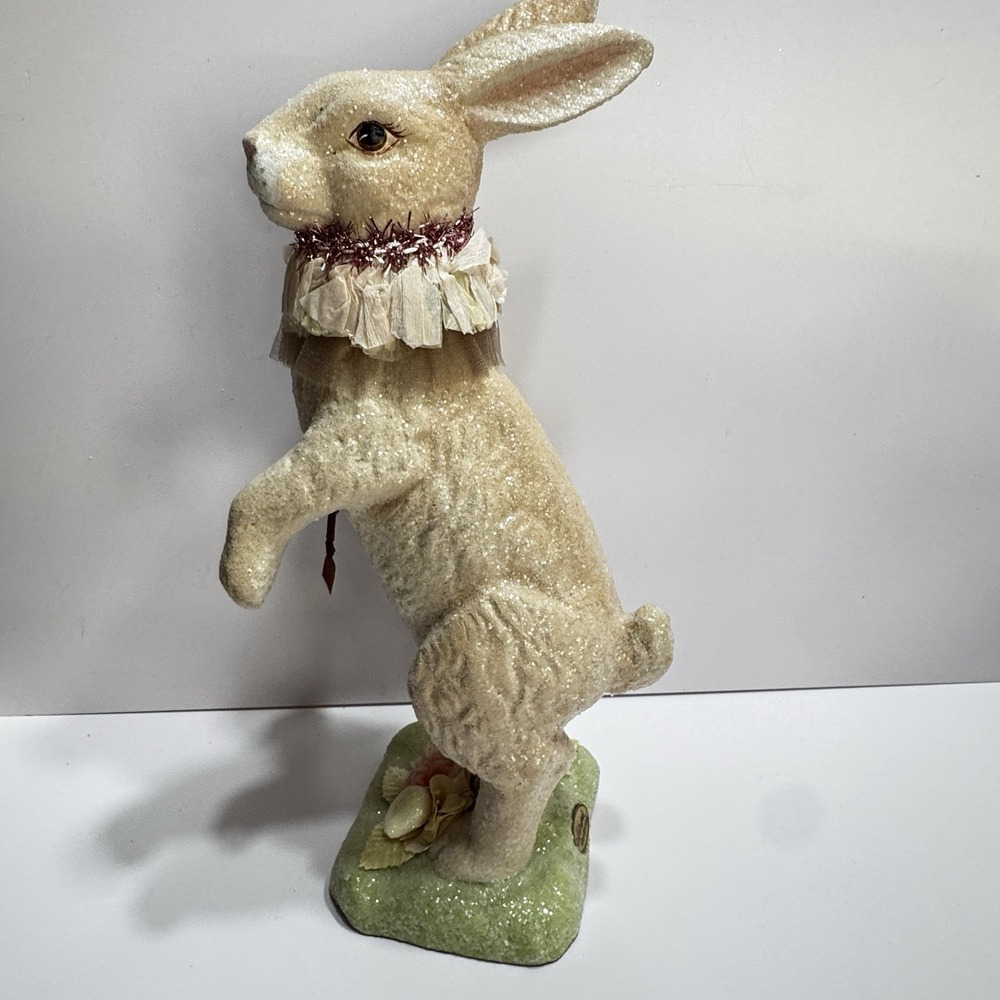 12.5" Large Katherine's Collection Easter Bunny Rabbit Anthropomorphic Whimsical